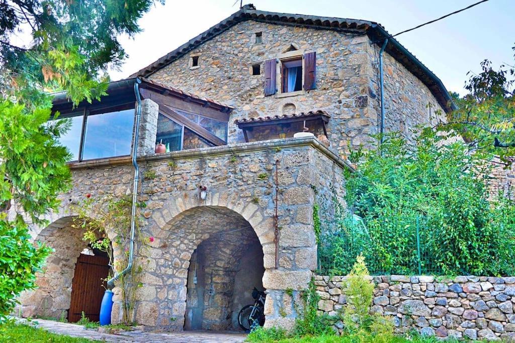 La Joannassiene, Maison Ardechoise De Caractere Eksteriør billede